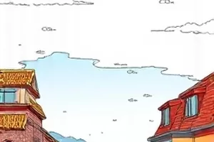 《候鸟观测日志》封面，湿地边架起的望远镜与记录本