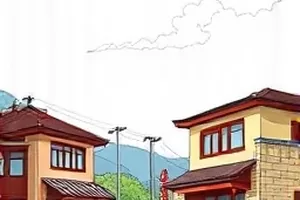《桥洞议事厅》封面，桥下昏黄灯泡与围坐的人群